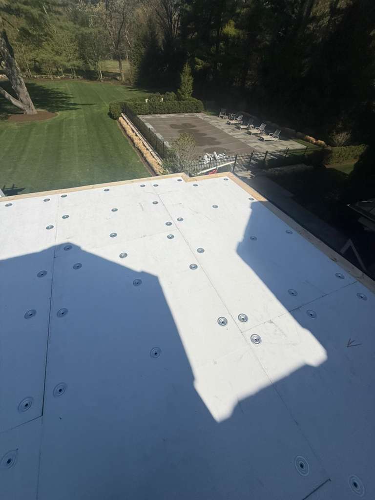 Finished shingle roof project by FLA Construction